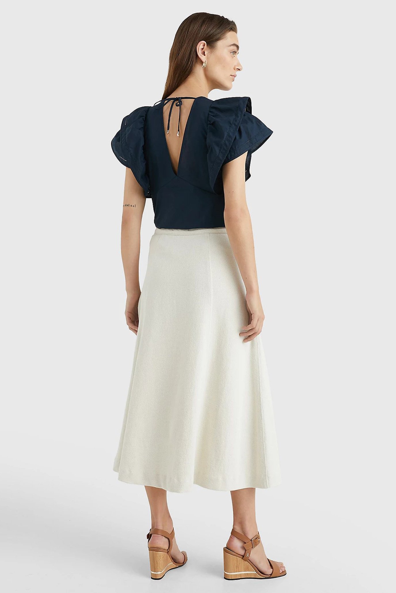 Юбка DNM FLARE SKIRT HW NOLA 3