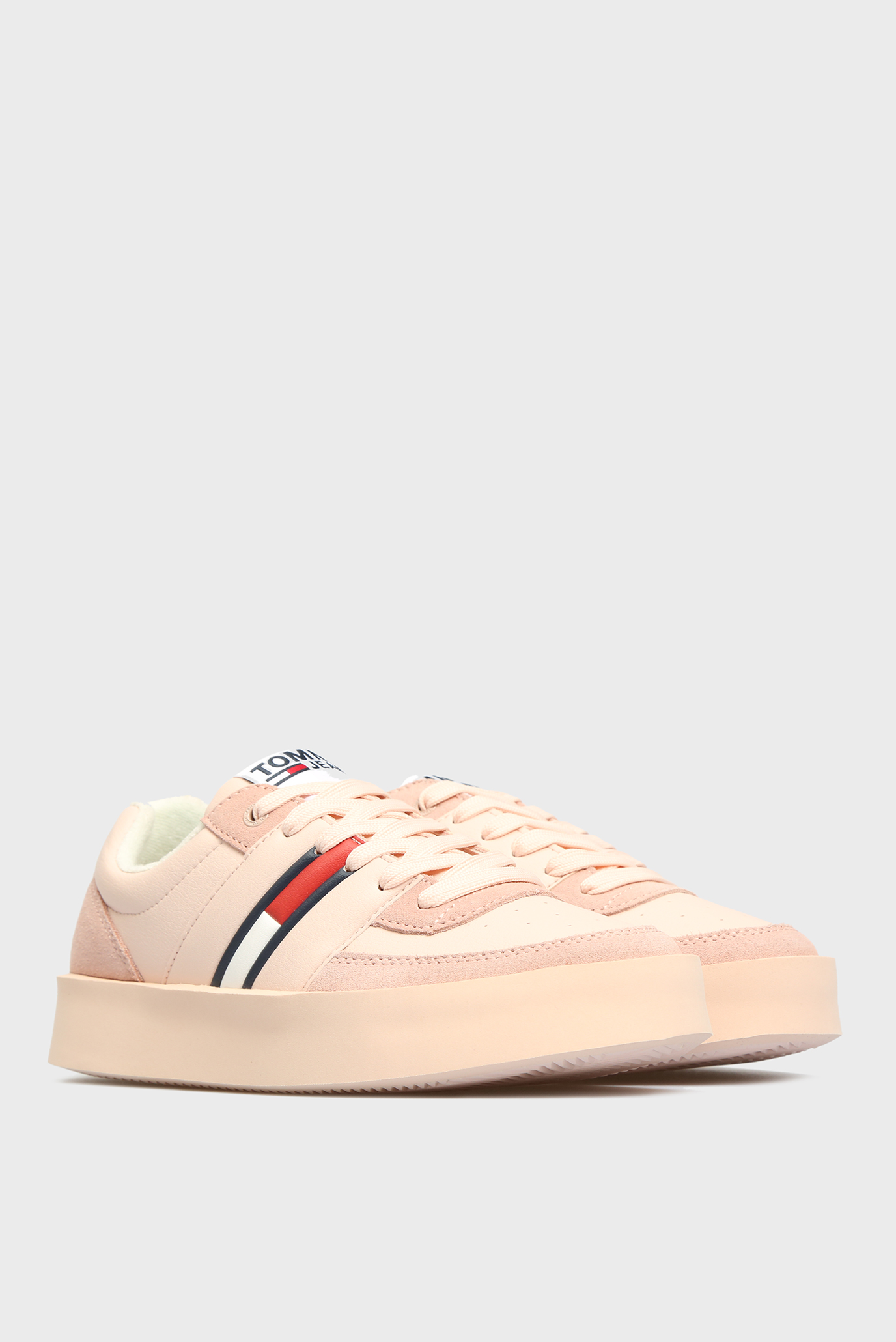 Женские розовые сникеры 7