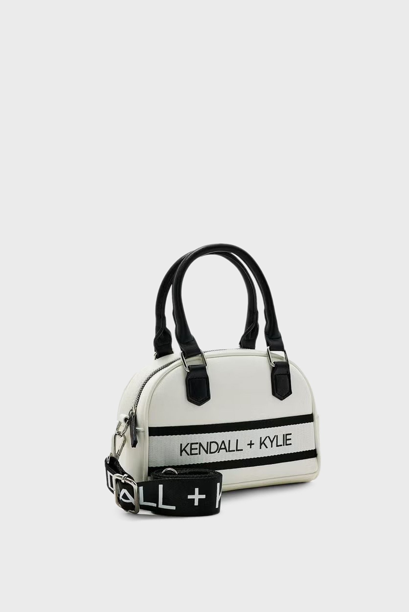 Сумка/K&K BAGS BOWLER BAG - WHITE * HBKK-123-00020-1Kendall + Kylie Сумка/K&K BAGS BOWLER BAG - WHITE * HBKK-123-00020-1 2