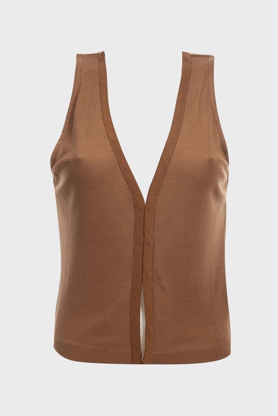 Топ SOFT TOUCH SLEEVELESS CARDIGAN Calvin Klein Jeans