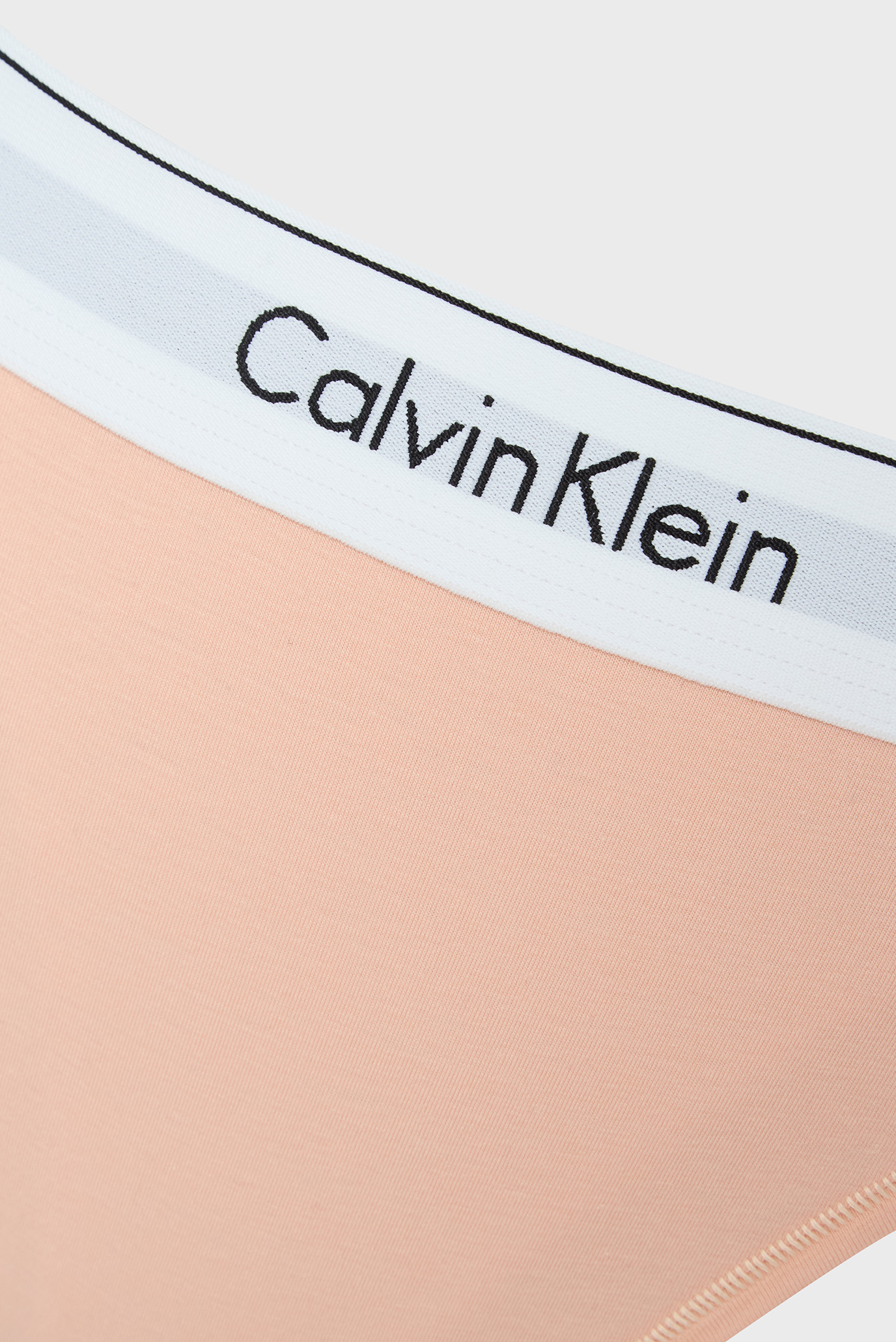 Женские персиковые трусики HIGH LEG TANGA 5