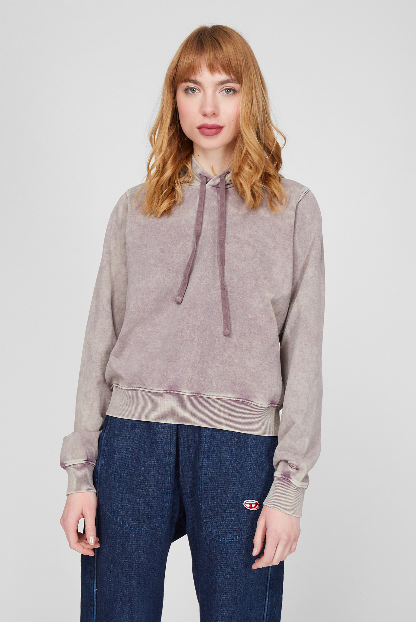 Женское серое худи REGGY-HOOD-C10 6