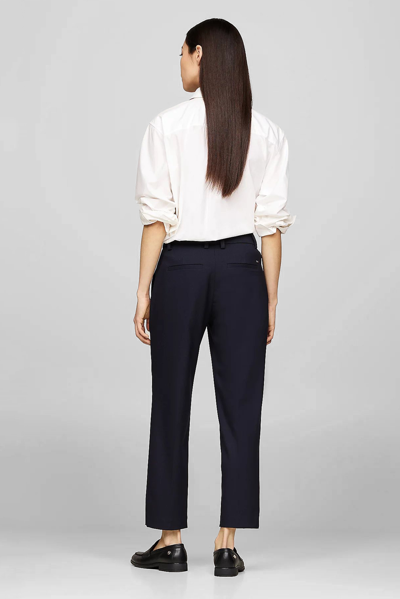 Женские темно-синие брюки CORE SLIM STRAIGHT 3