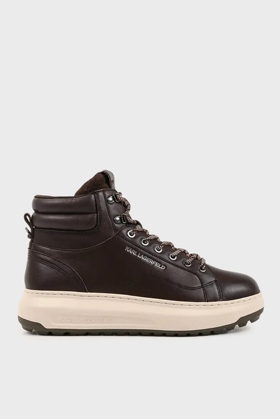 Ботинки KAPRI LUG Hiker Lace Hi Karl Lagerfeld Ботинки KAPRI LUG Hiker Lace Hi Karl Lagerfeld