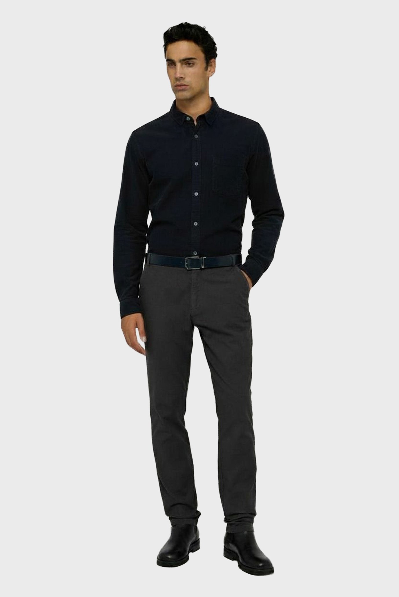 Рубашка MS102T15 CASUAL SHIRT - CORDUROY 4