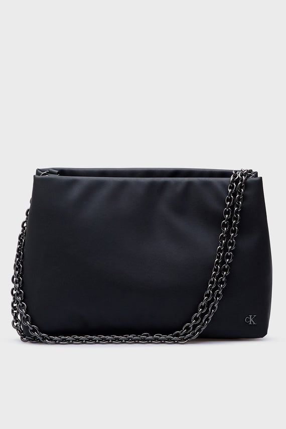 Женская черная сумка MICRO MONO TOTE PU