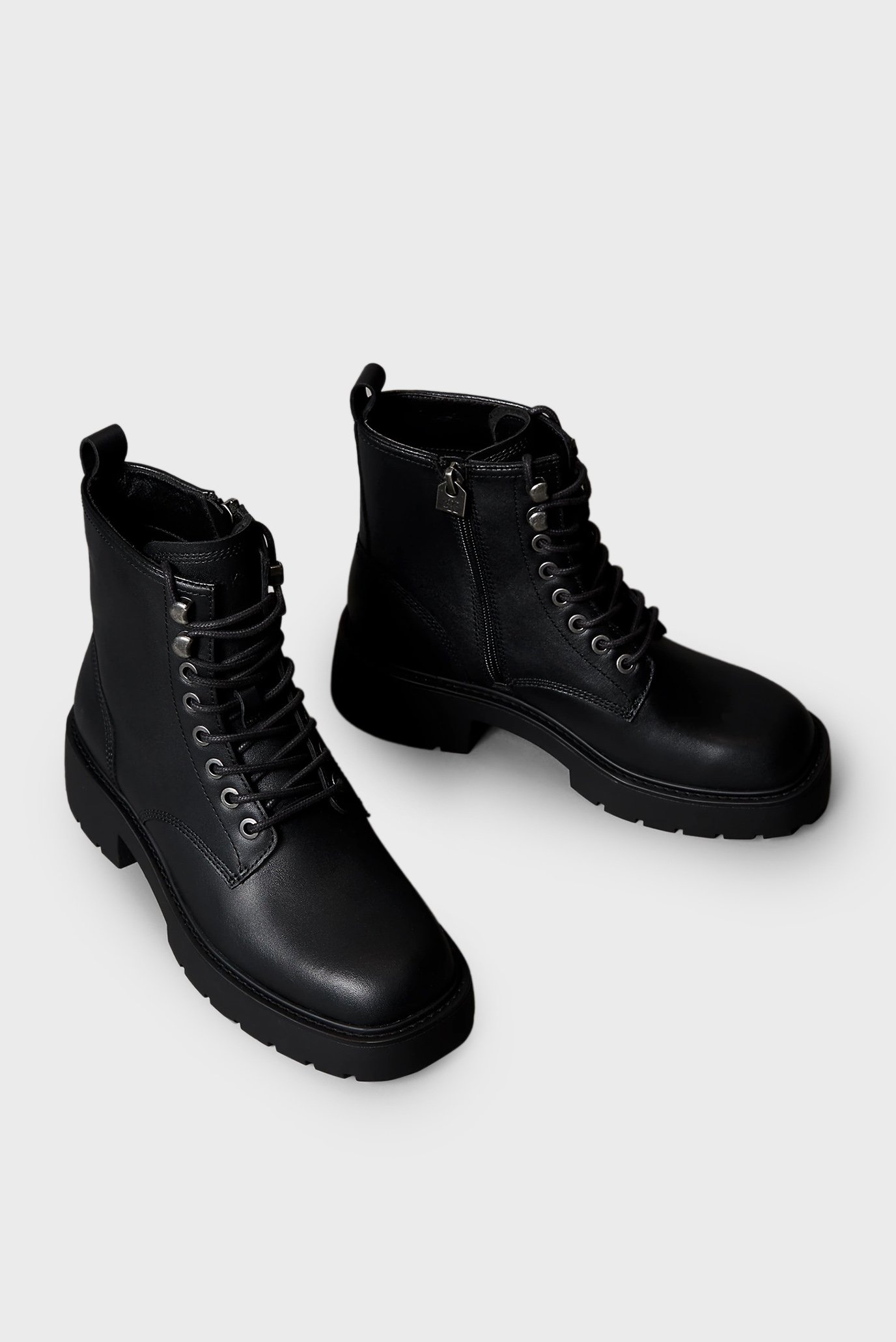 Ботинки CHUNKY LACE UP ZIP BOOT 2