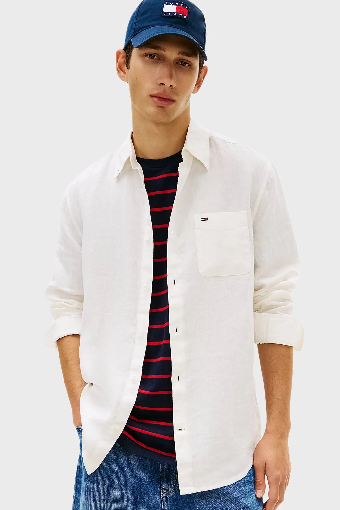 Рубашка TJM REG LINEN SHIRT 1