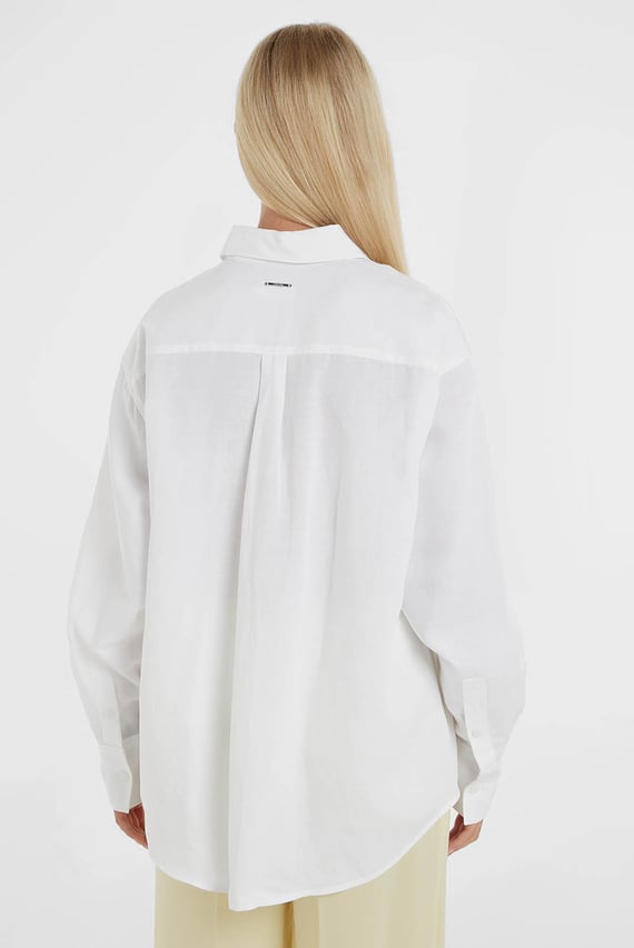 Рубашка LINEN BLEND RELAXED SHIRT