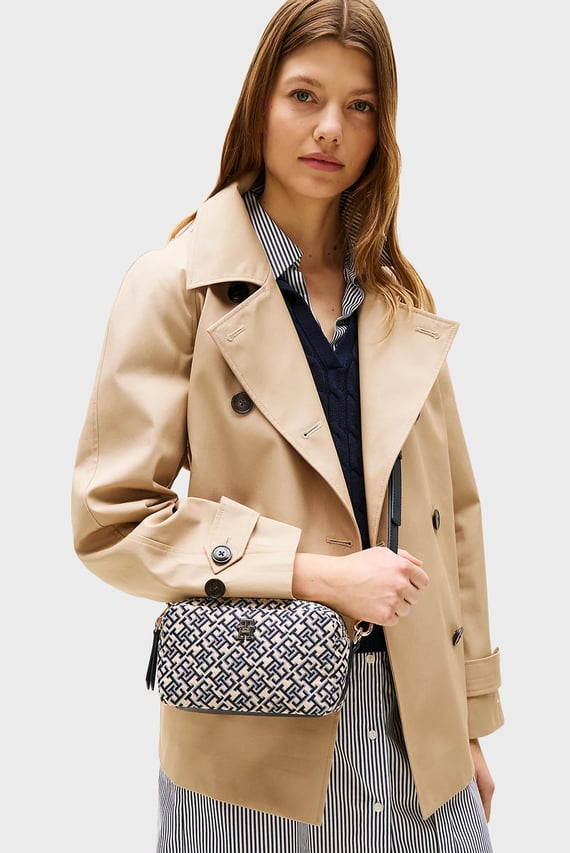 Сумка/TH JACQUARD CAMERA BAG