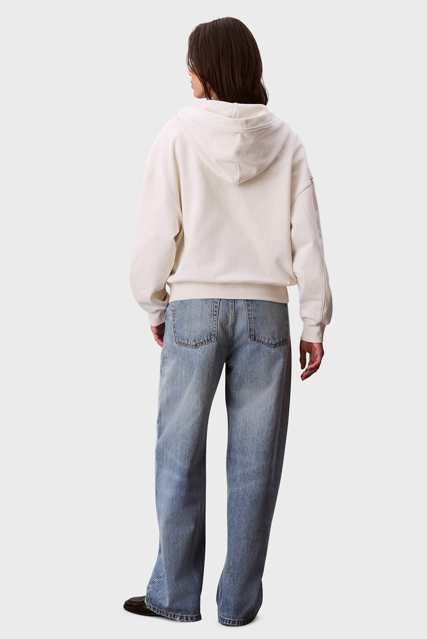 Реглан/A- LOGO EMB FRENCH TERRY FZ HOOD 3