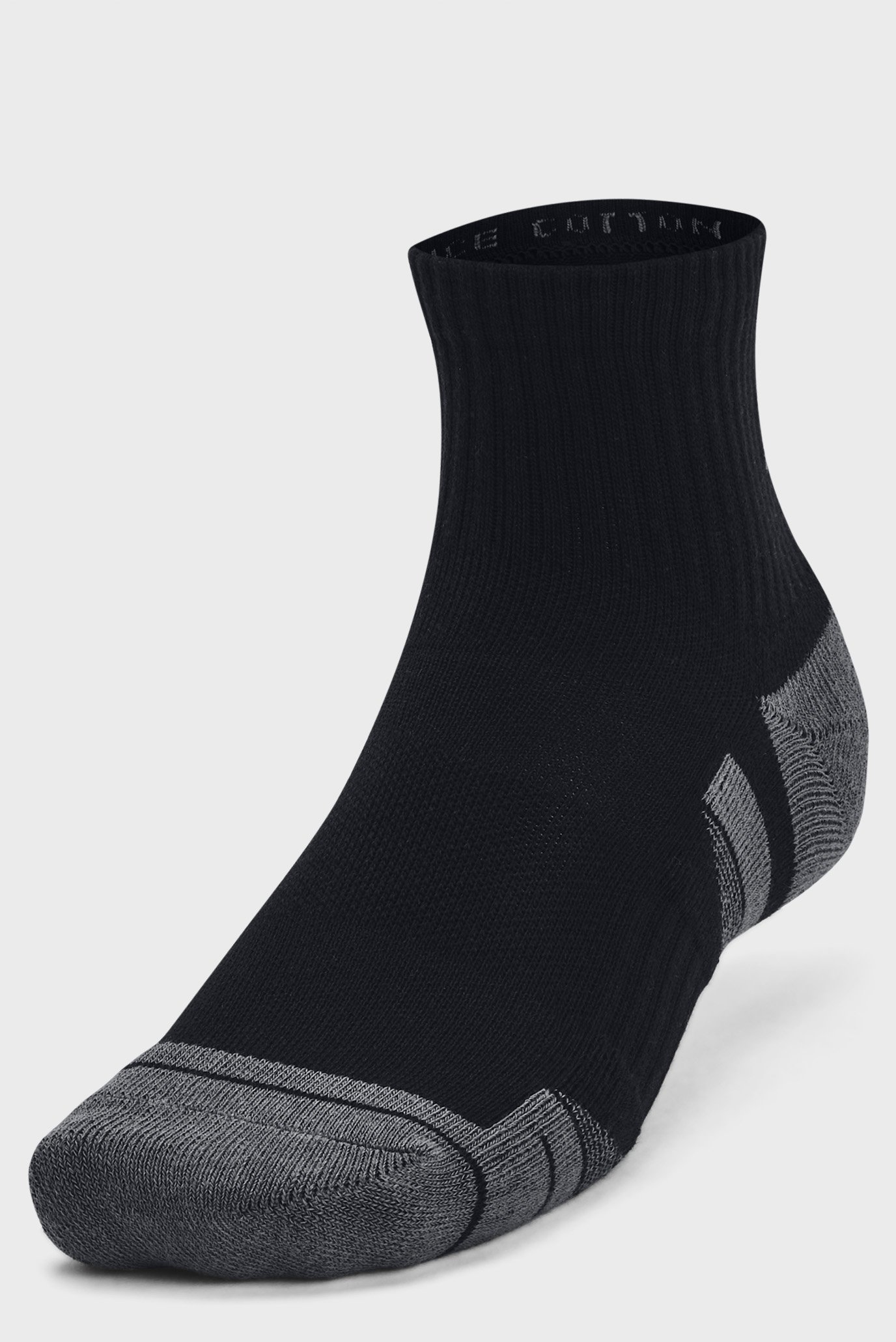 Носки UA Performance Cotton 3p Qtr 4