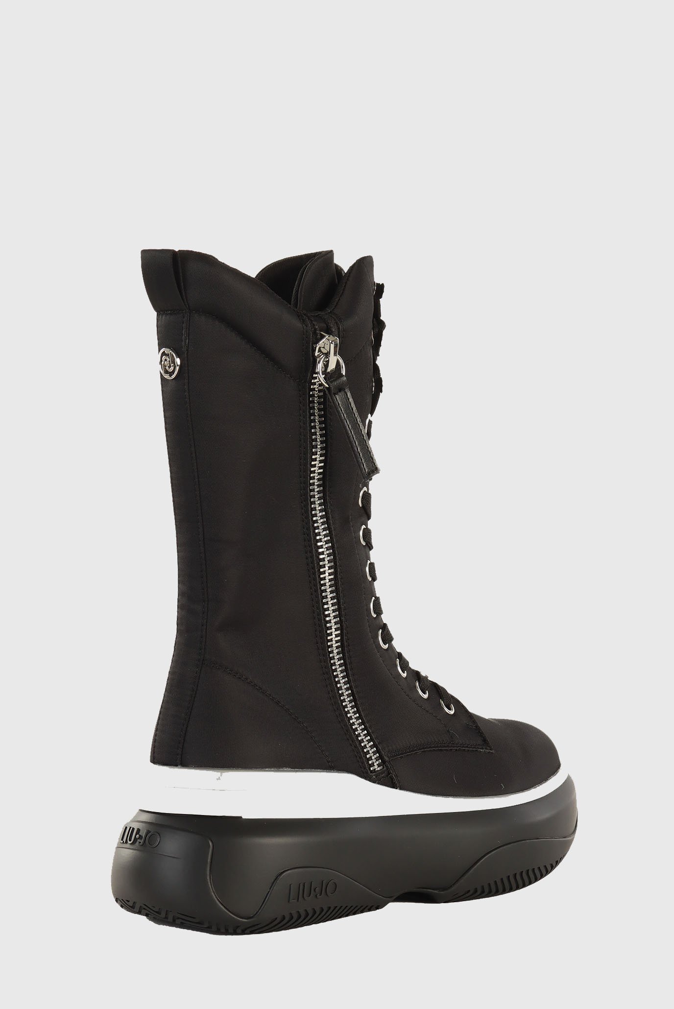 Хайтопы JUNE 06 - MID SNEAKER NYLON BLACK 4