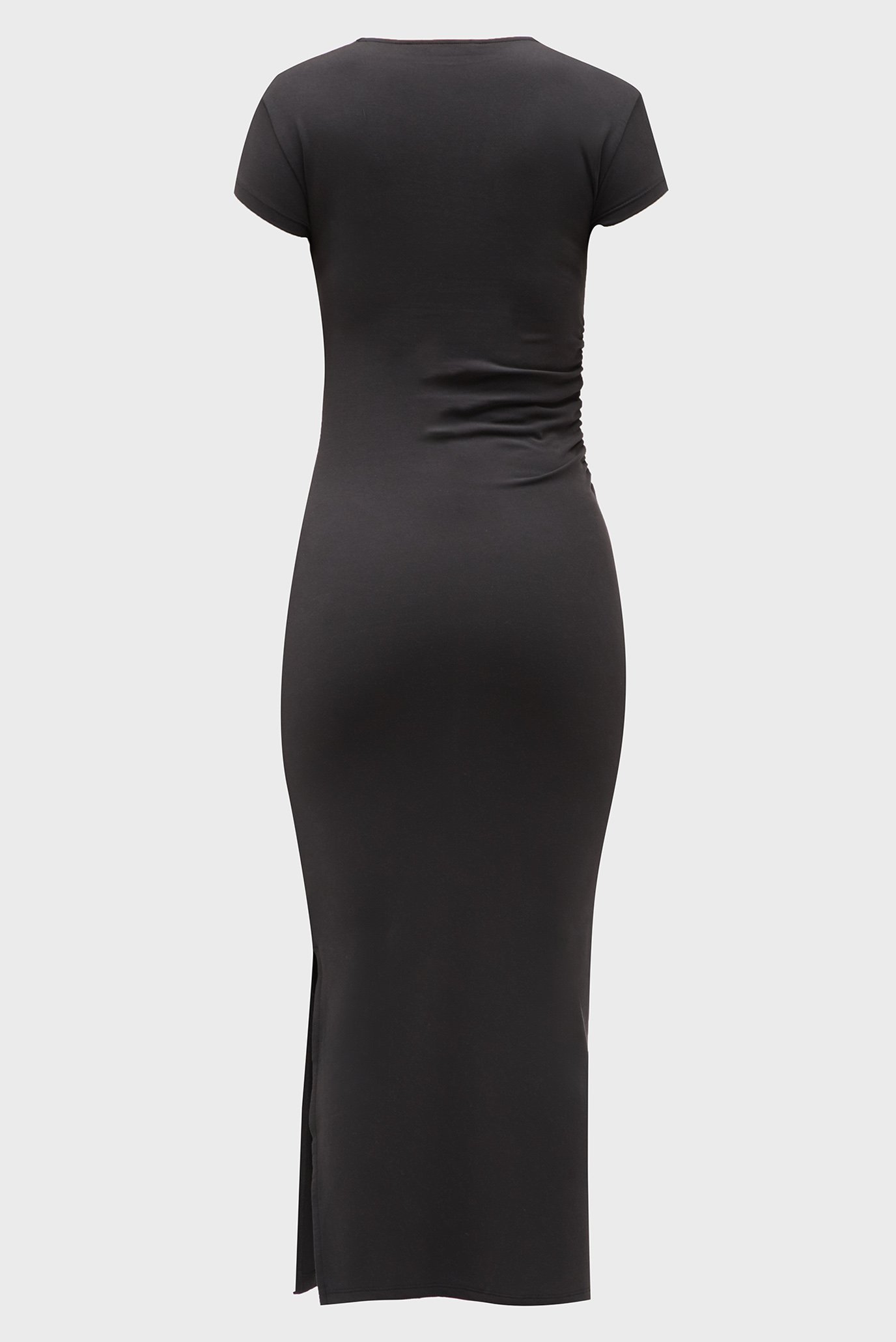 Женское черное платье MODAL DETAIL 7