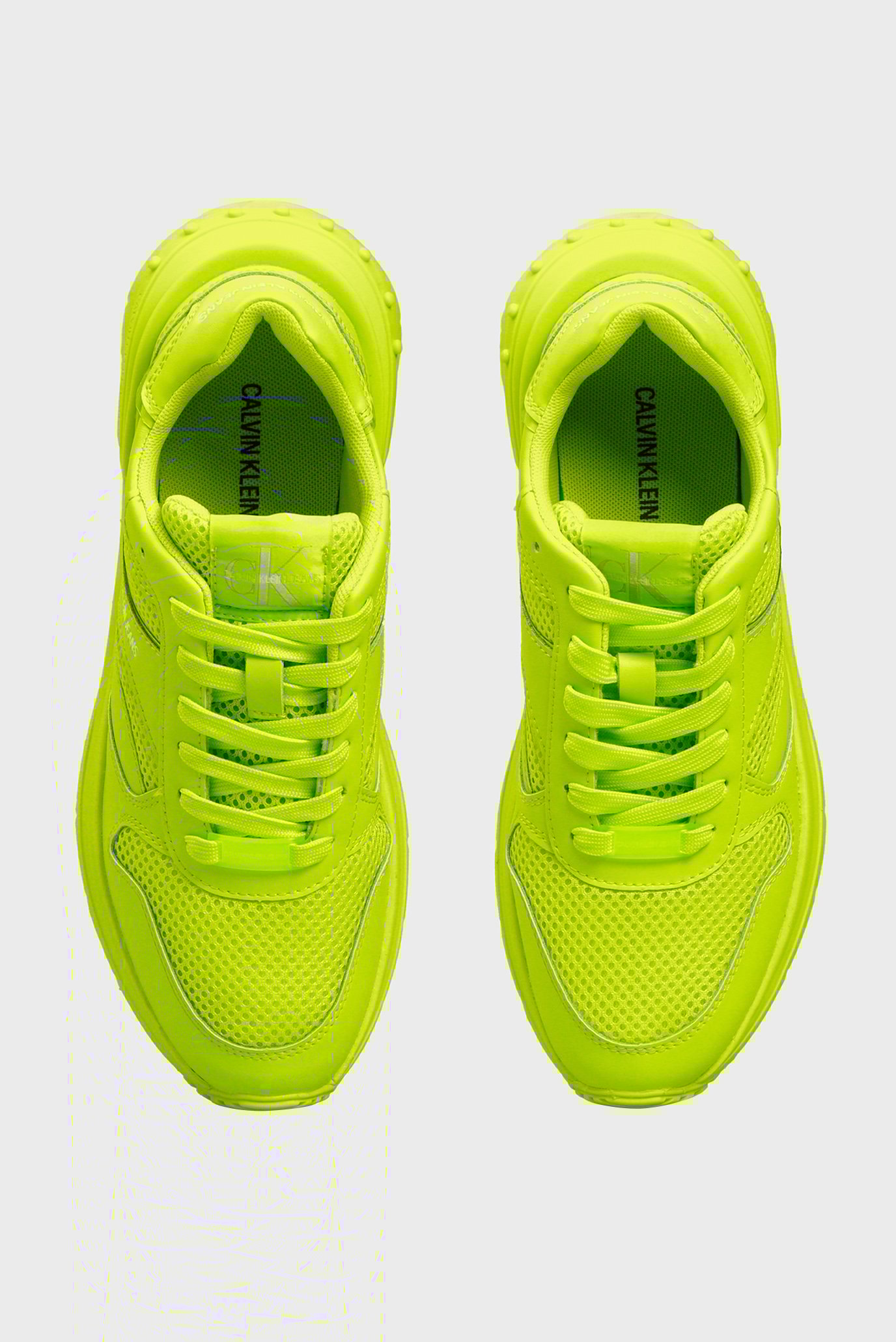 Женские салатовые кроссовки 10