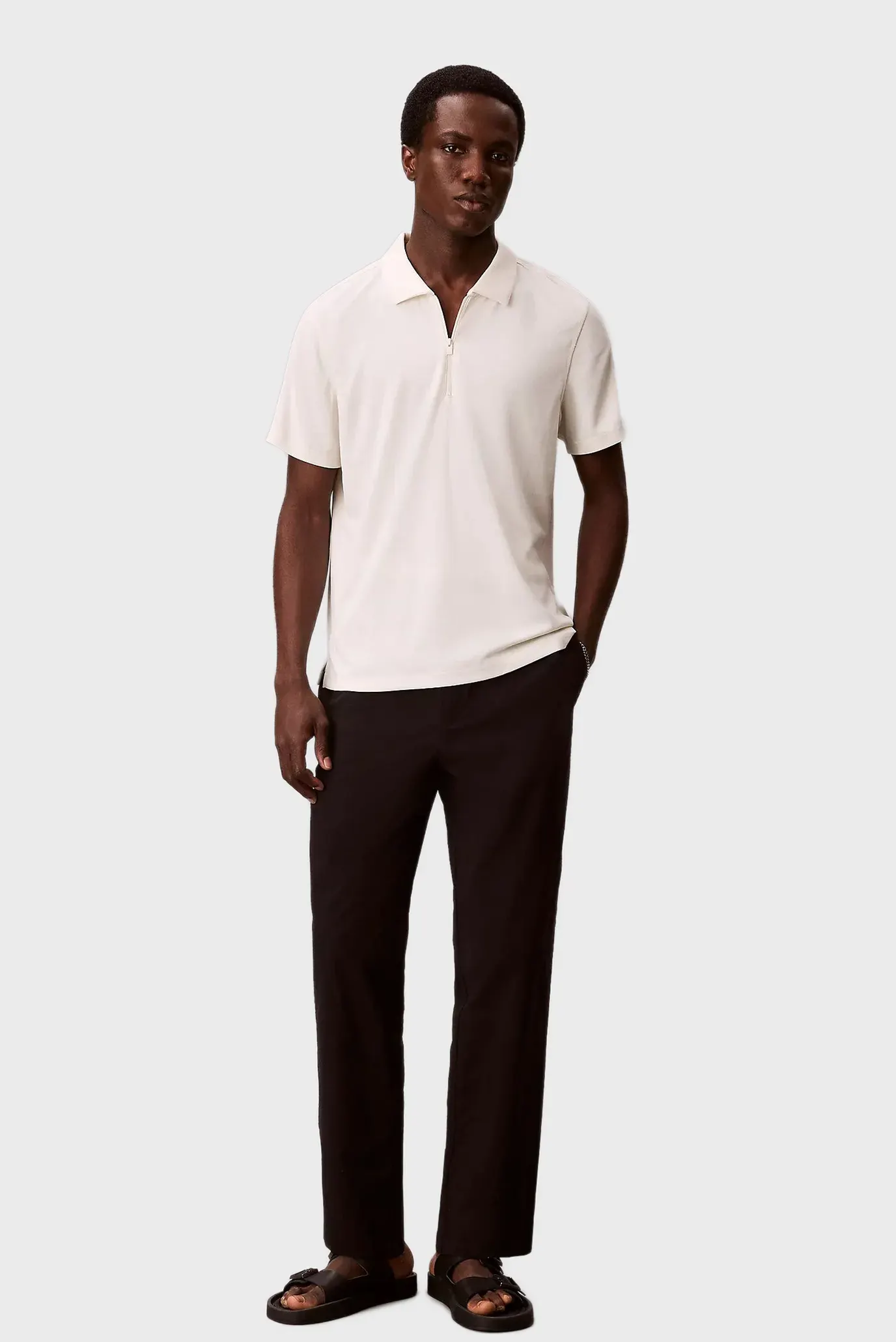 Поло SS SLIM STRETCH MESH PIQUE POLO 2