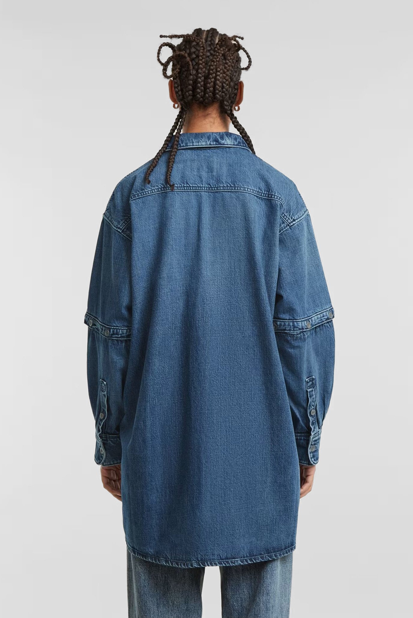 Женское синее джинсовое платье Modular 3