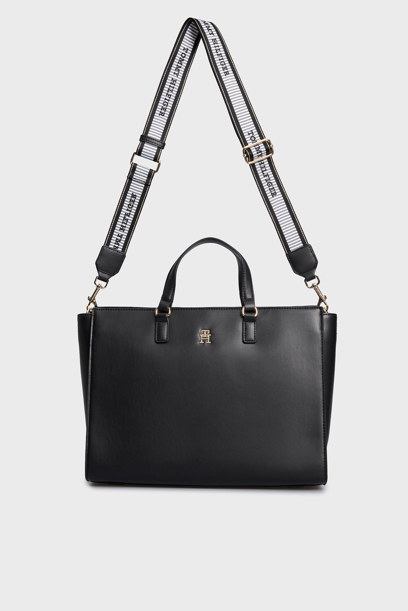 Женская черная сумка TH FRESH SATCHEL 5