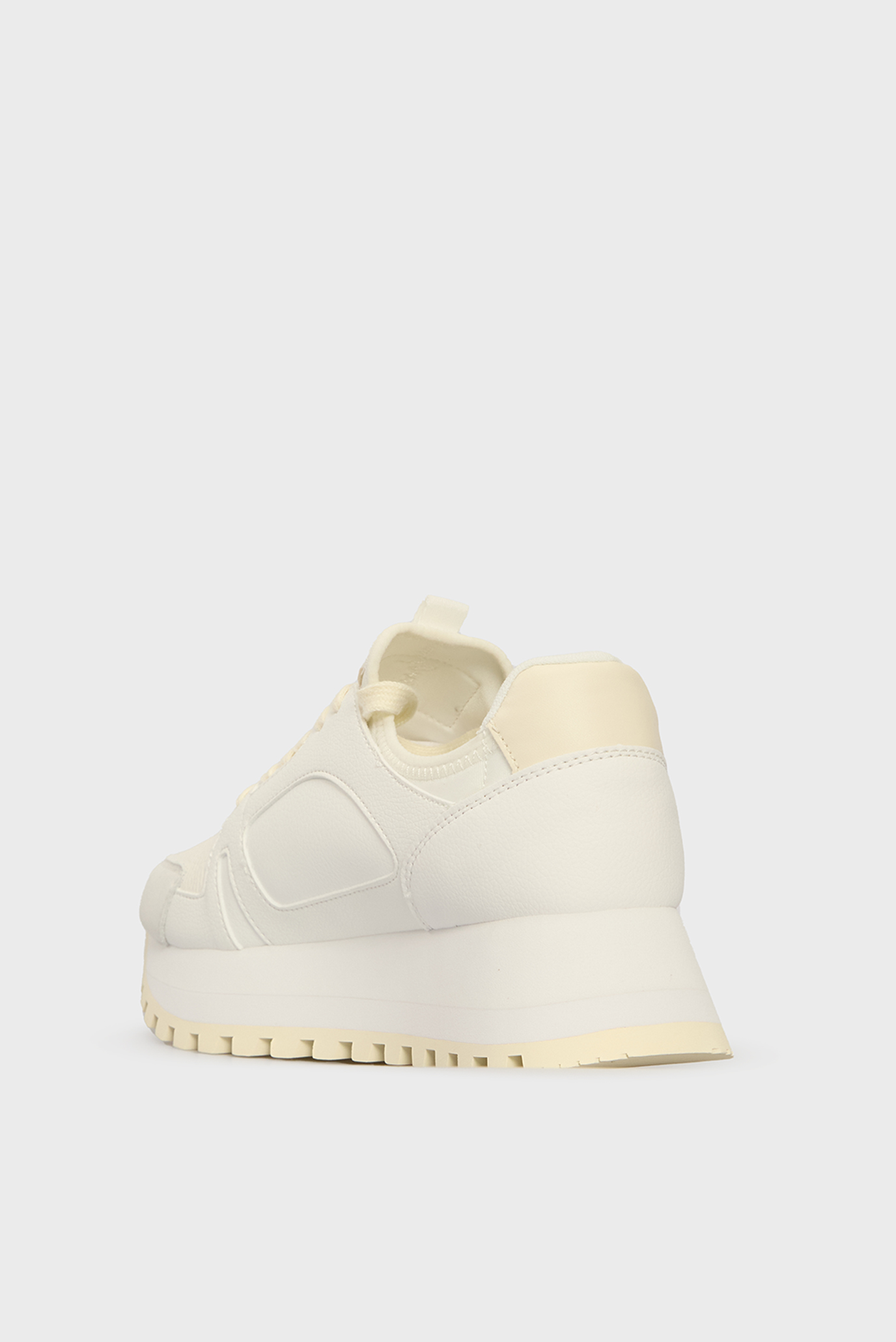 Женские белые кроссовки RUNNER LOW LACEUP MIX NBS 5