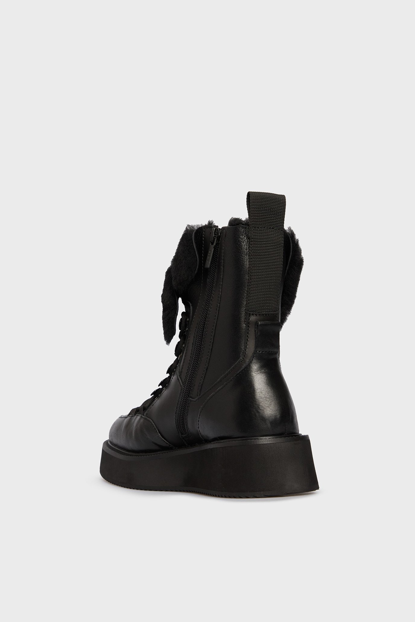 Женские черные кожаные хайкеры Britta 5