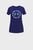 Детская темно-синяя футболка UA Tech Wordmark SSC