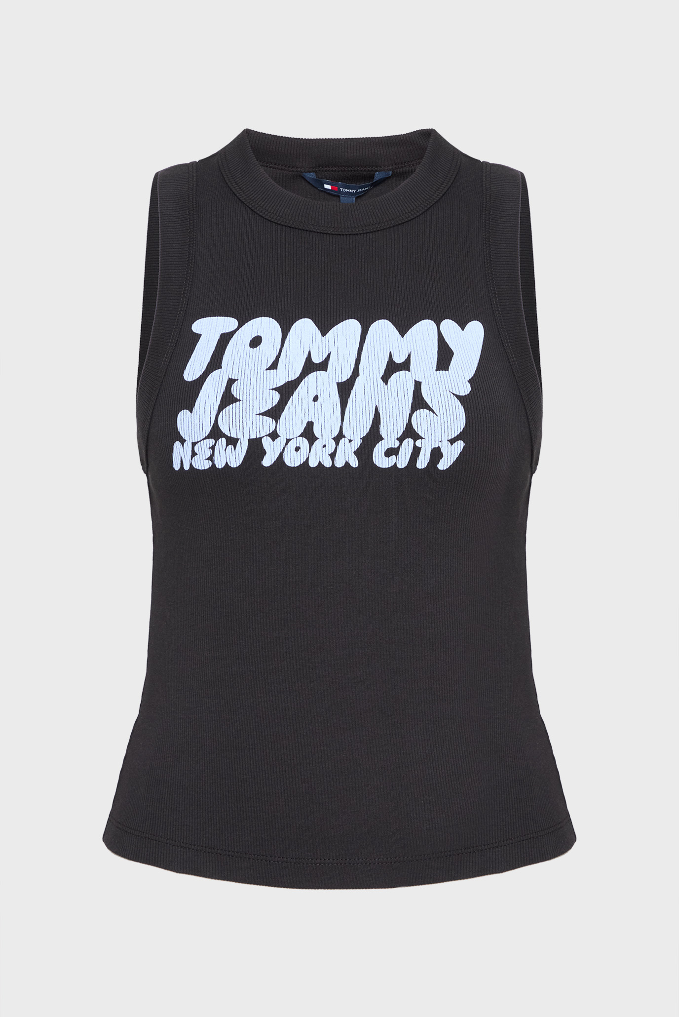 Женская черная майка 6