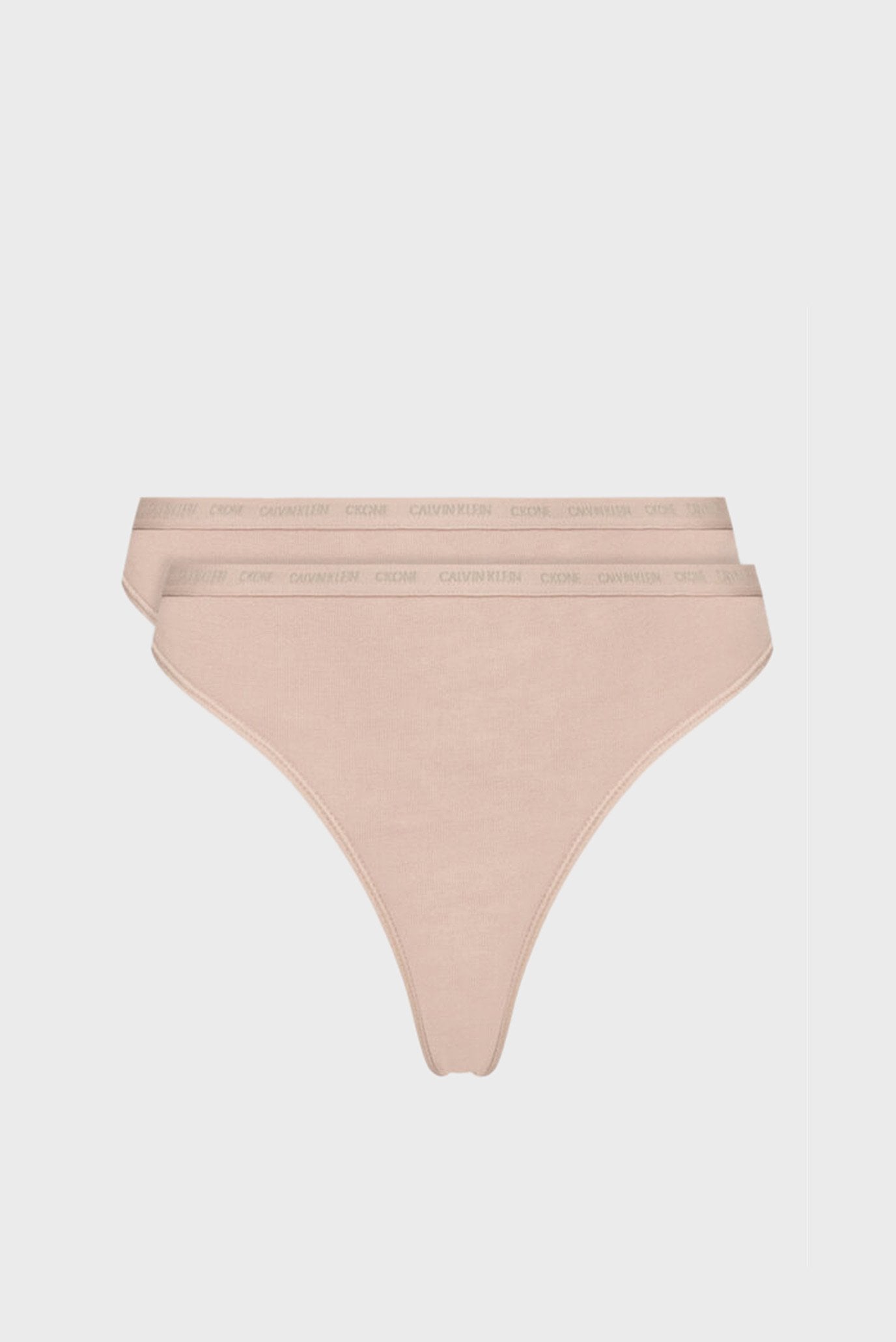 Женские бежевые трусики (2 шт) 2