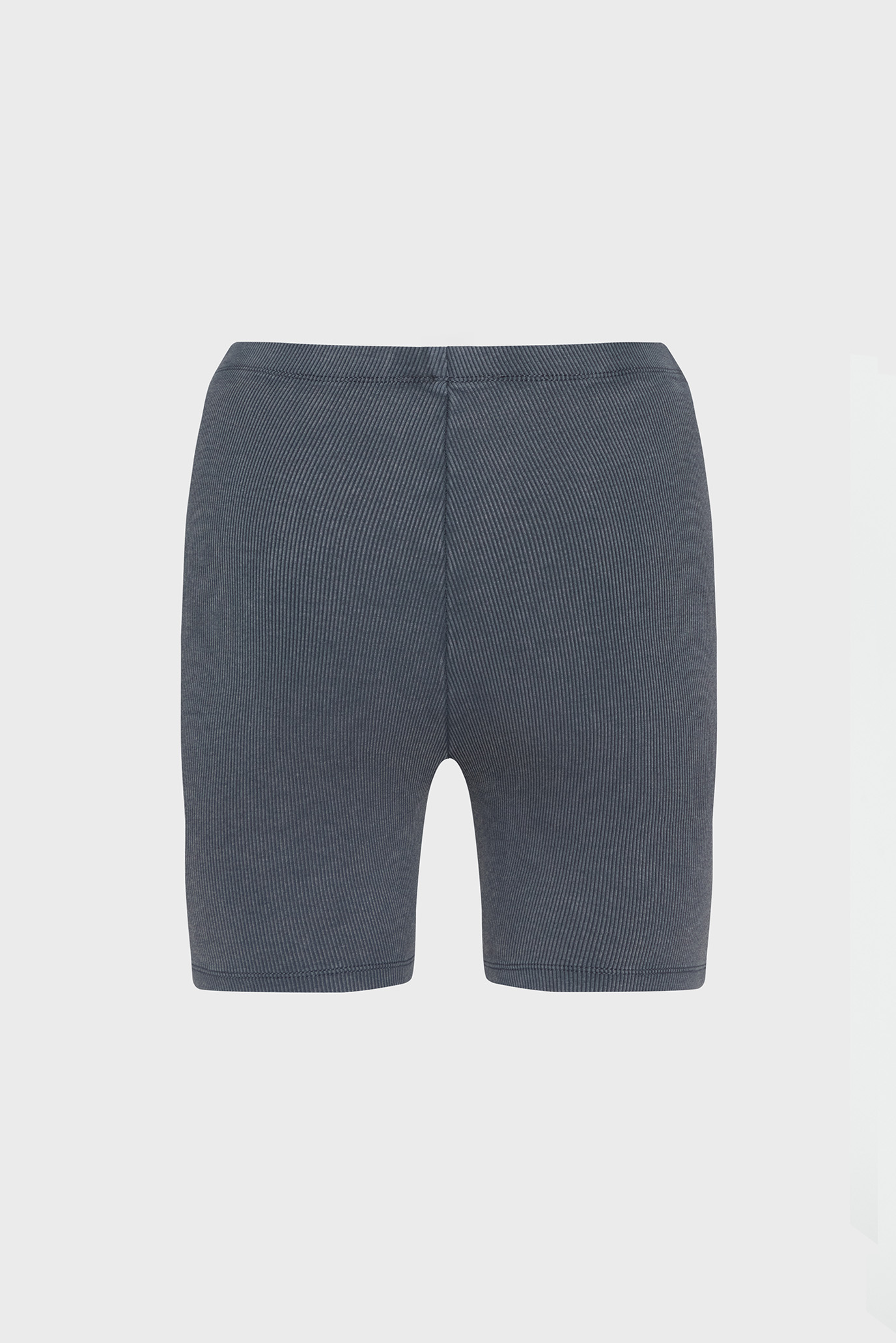 Женские темно-серые велосипедки WASHED WOVEN LABEL RIB SHORTSCalvin Klein Jeans Женские темно-серые велосипедки WASHED WOVEN LABEL RIB SHORTS 7
