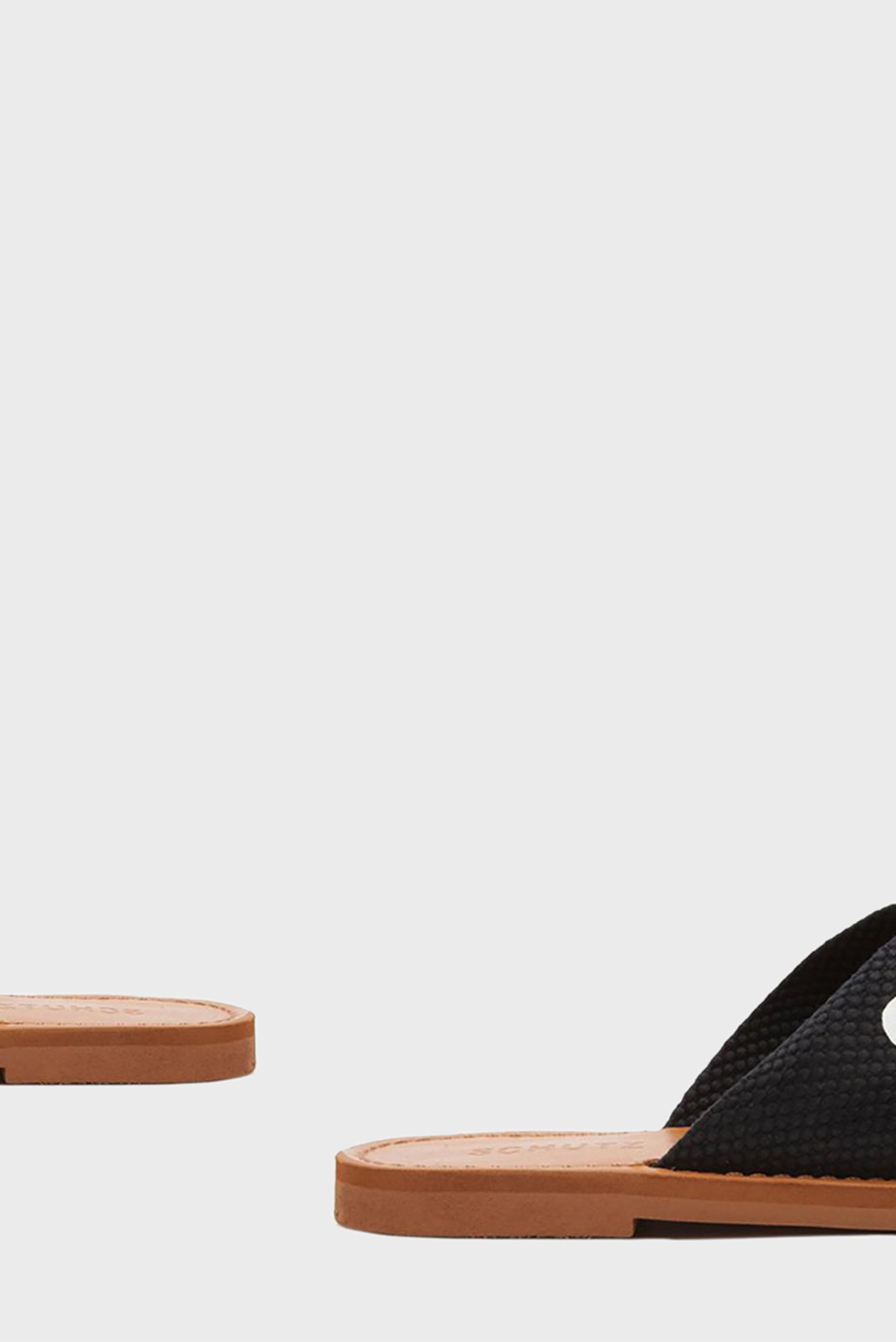 Женские черные слайдеры 6