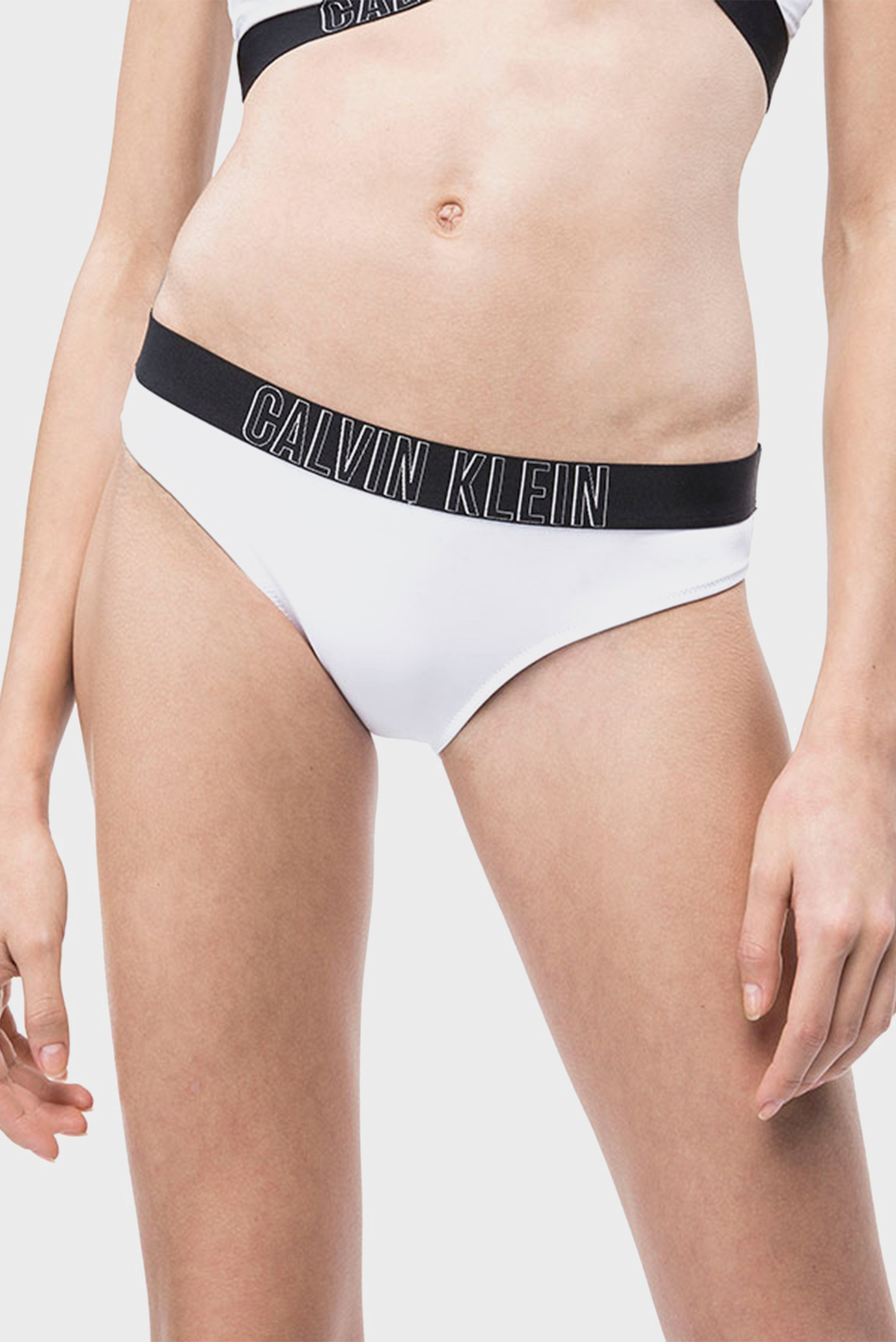 Женские белые трусики от купальника CLASSIC BIKINI-HR 5