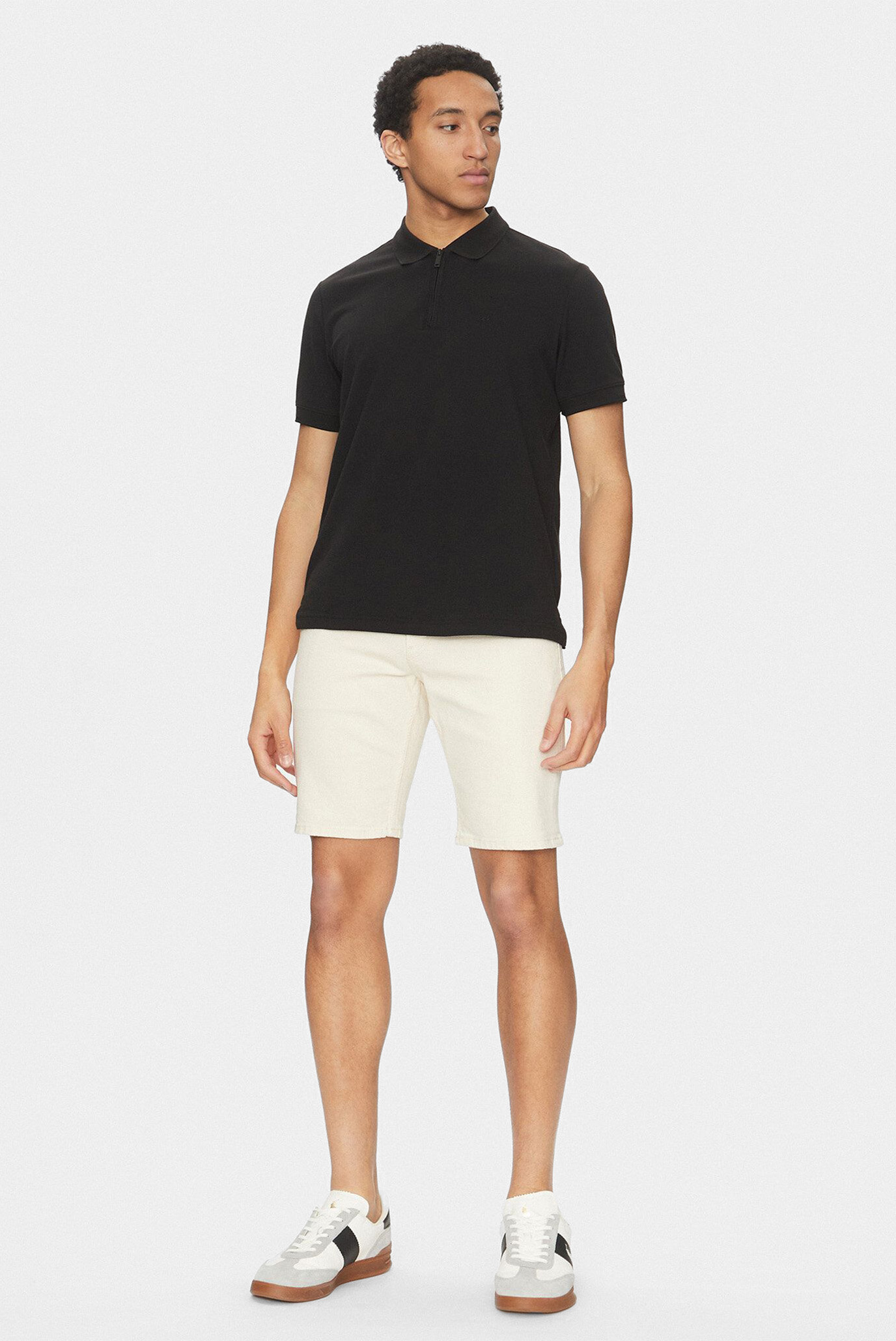 Шорты SLIM ECRU SHORT 2