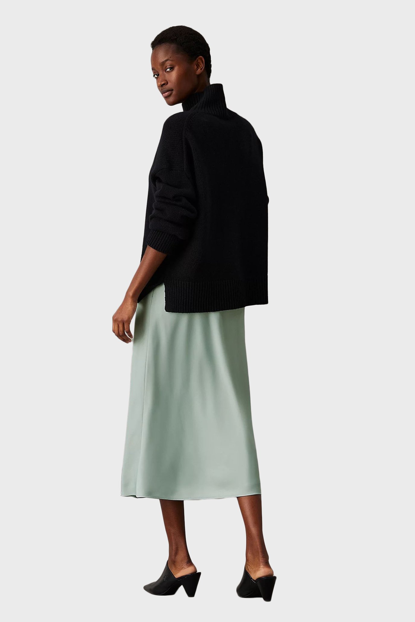 Юбка RECYCLED CDC BIAS CUT MIDI SKIRT 3