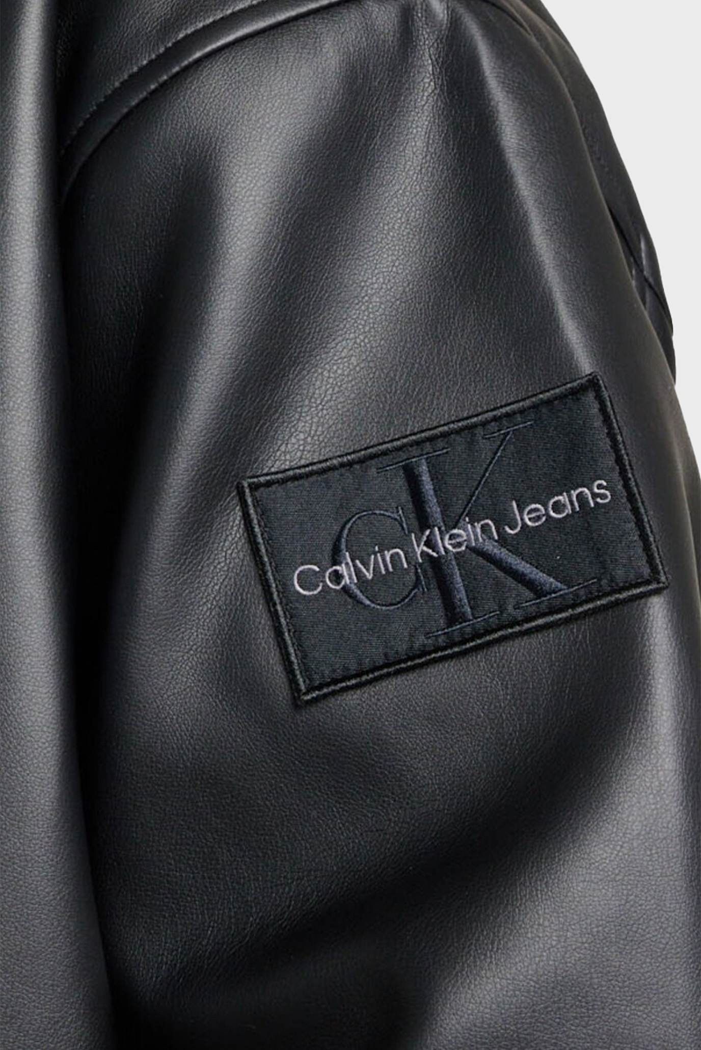 Куртка кожаная FAUX LEATHER BOMBER 2