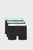 Мужские черные боксеры (3 шт) LOW RISE TRUNK 3PK
