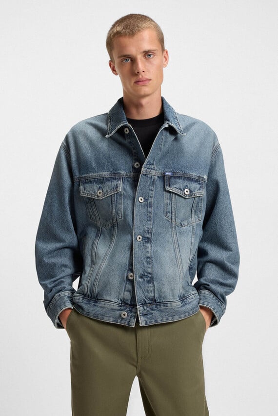 Куртка джинсовая Kirkby 10267302 02 HUGO BOSS