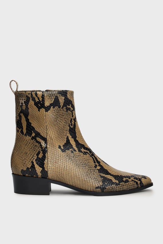 Ботинки LOW COWBOY FLAT SNAKE