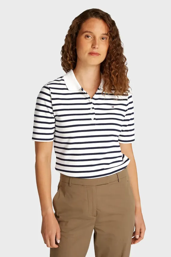 Поло 1985 REG PIQUE POLO SS Tommy Hilfiger