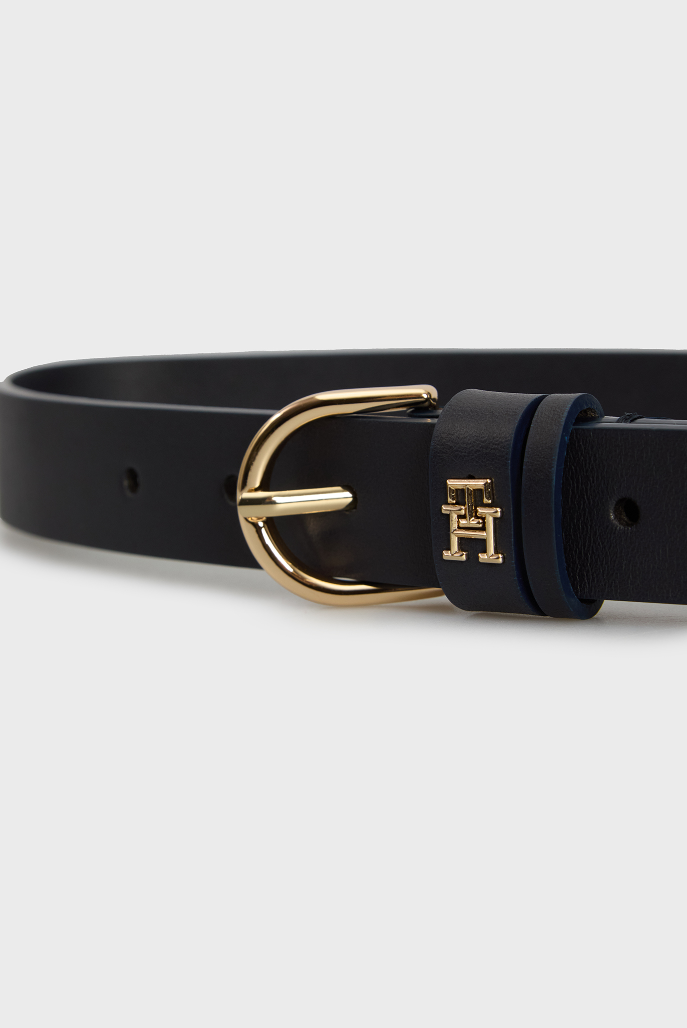 Женский темно-синий кожаный ремень ESSENTIAL EFFORTLESS 2.5 2