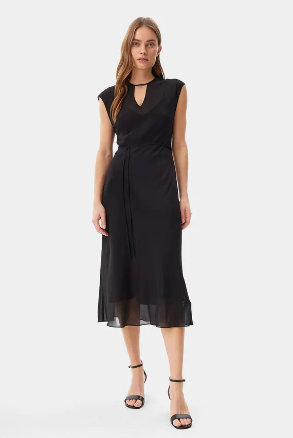 Платье SHEER GEORGETTE NS MIDI DRESS Calvin Klein