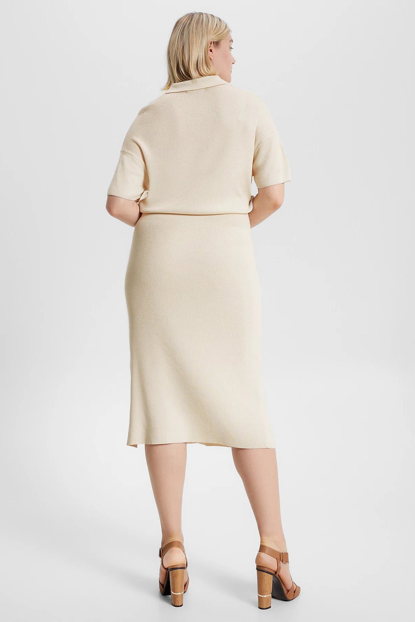 Платье OPEN POLO BLOUSSON SS MIDI DRESS 4