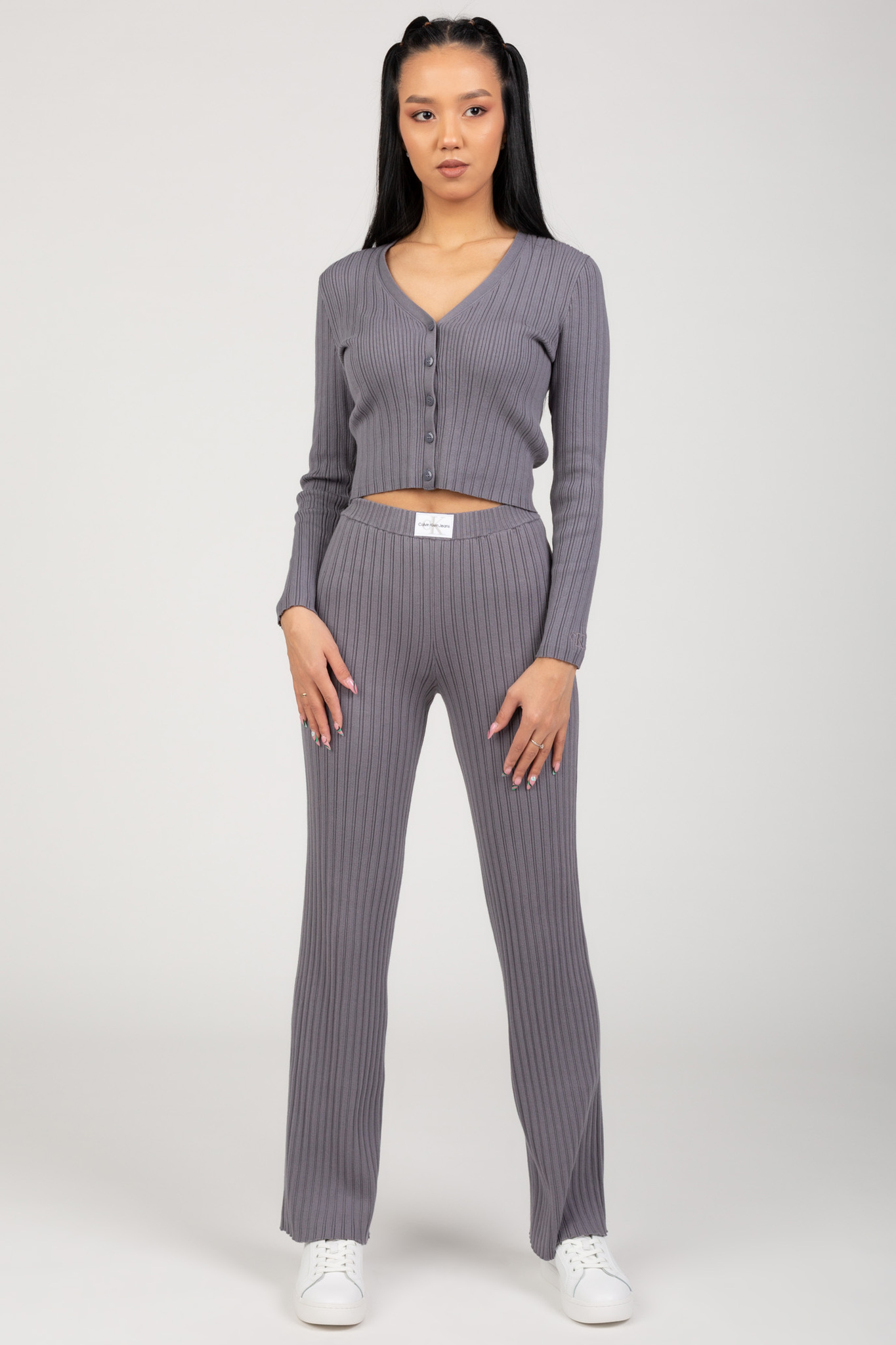 Штаны спортивные MONOGRAM BADGE KNITTED PANT 4