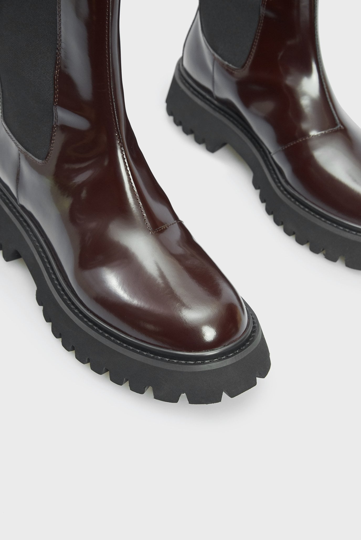 Женские бордовые кожаные челси Cheyenne 9