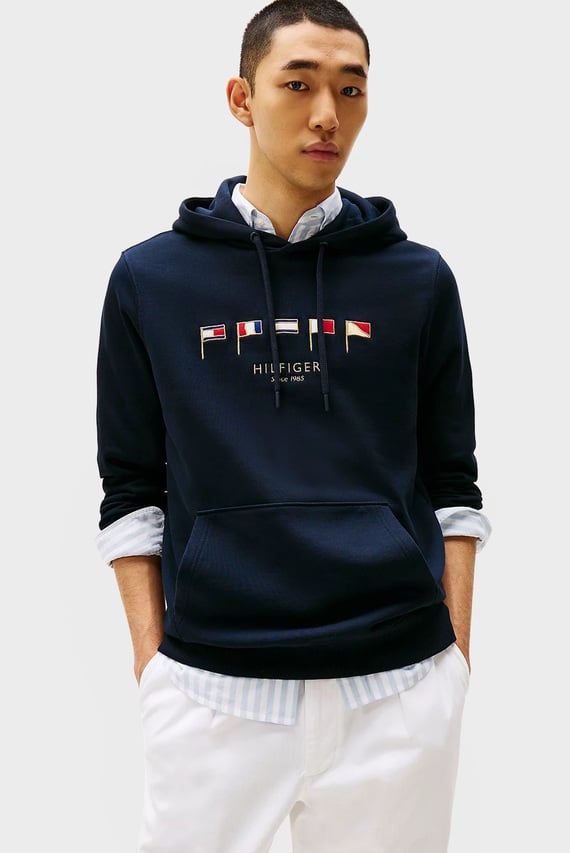 Худи HILFIGER MULTI FLAGS HOODY
