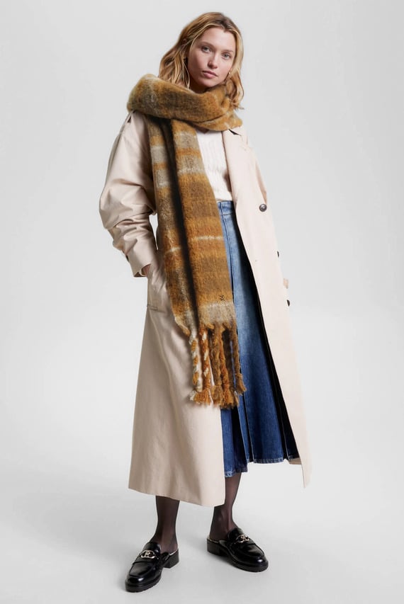 Шарф TOMMY CHECK SCARF