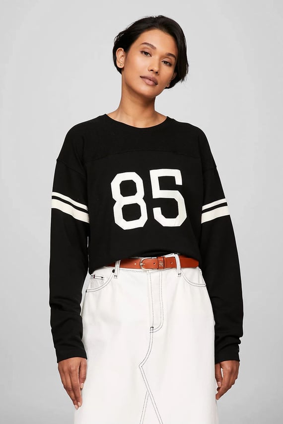 Лонгслив VARSITY 85 HILFIGER TOP LS