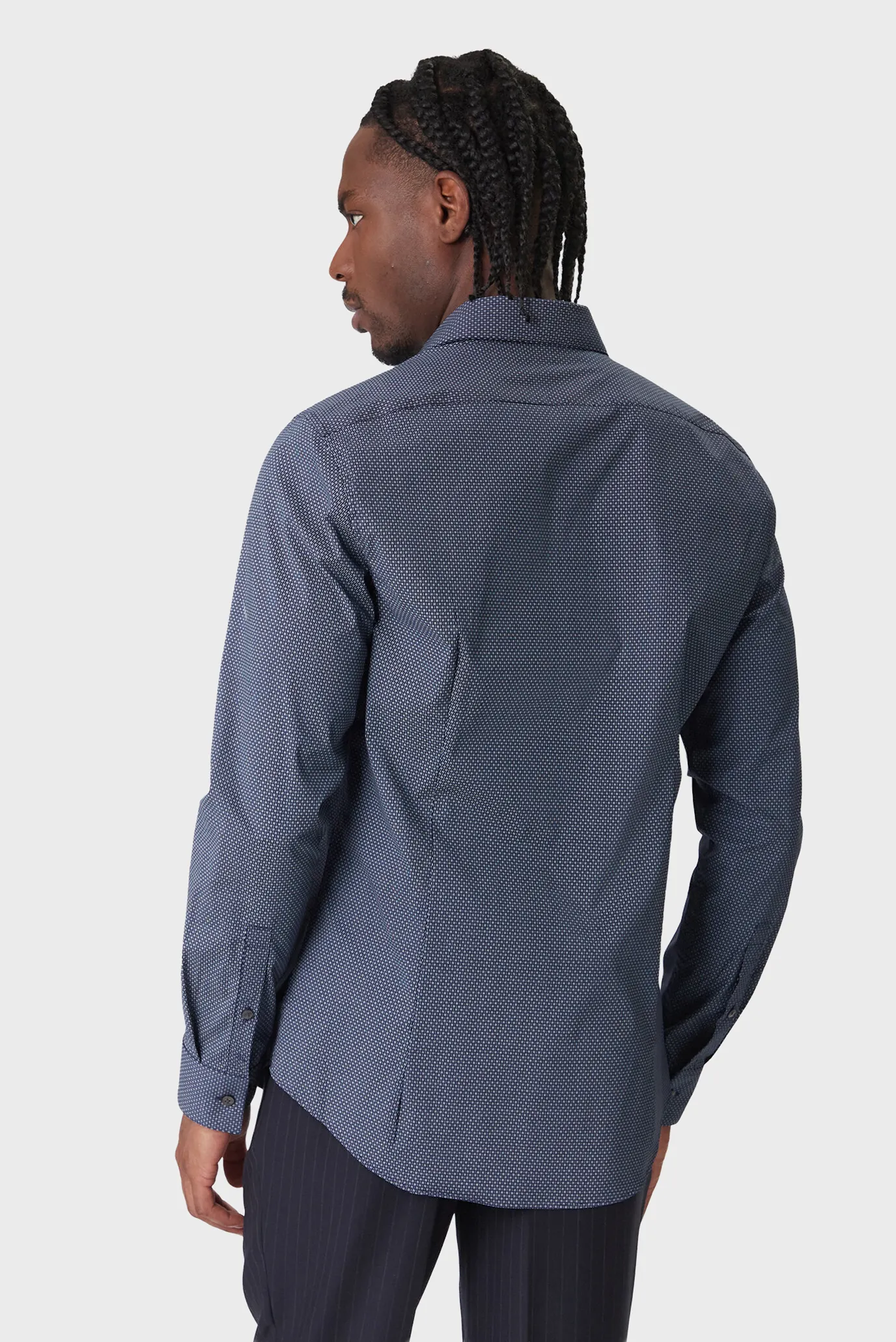 Рубашка/SLIM ESNTL POPLIN STR PRT 3