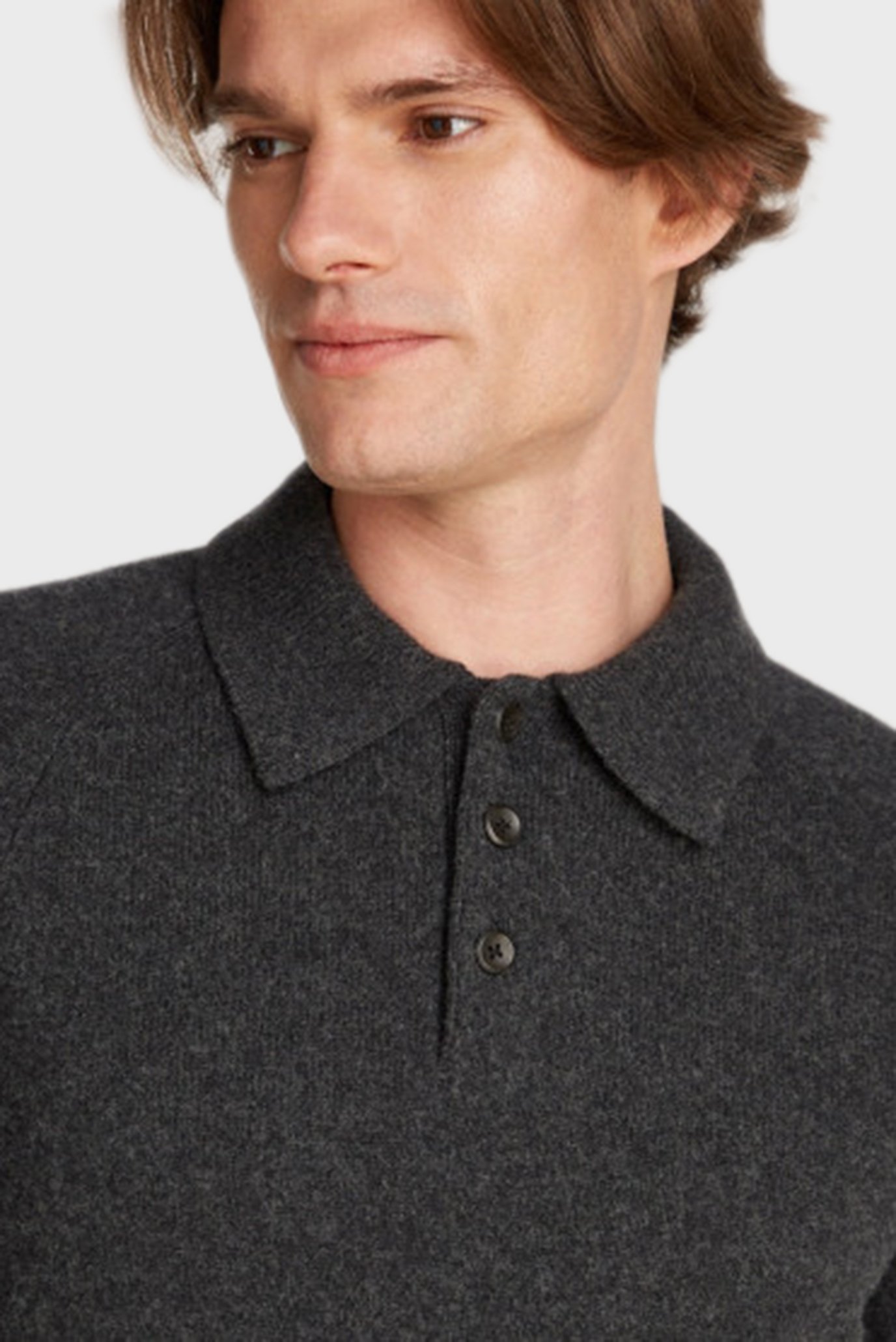 Свитер LUXURY WOOL LS POLO 3