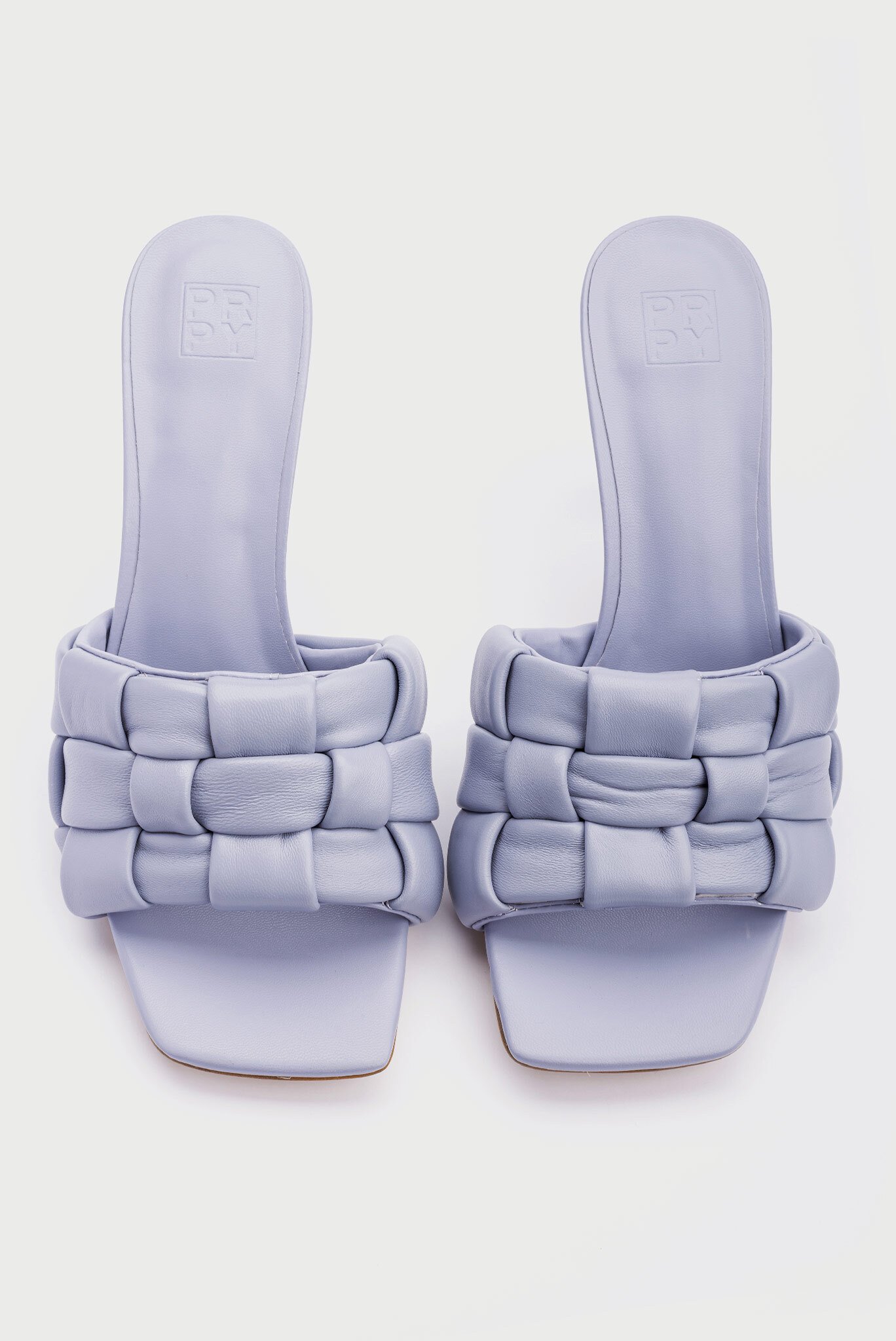 Женские сиреневые кожаные мюли AylaPRPY Женские сиреневые кожаные мюли Ayla 4