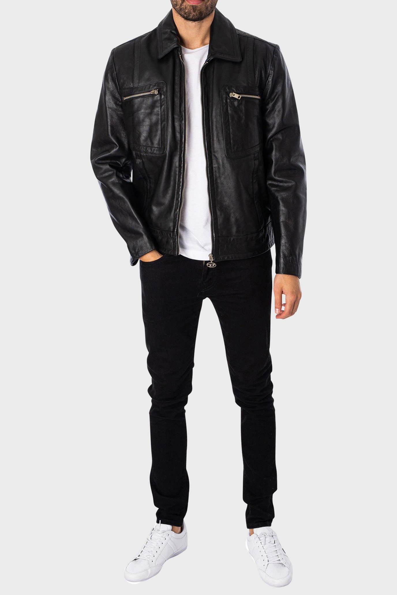 Куртка кожаная L-CALE JACKET 2