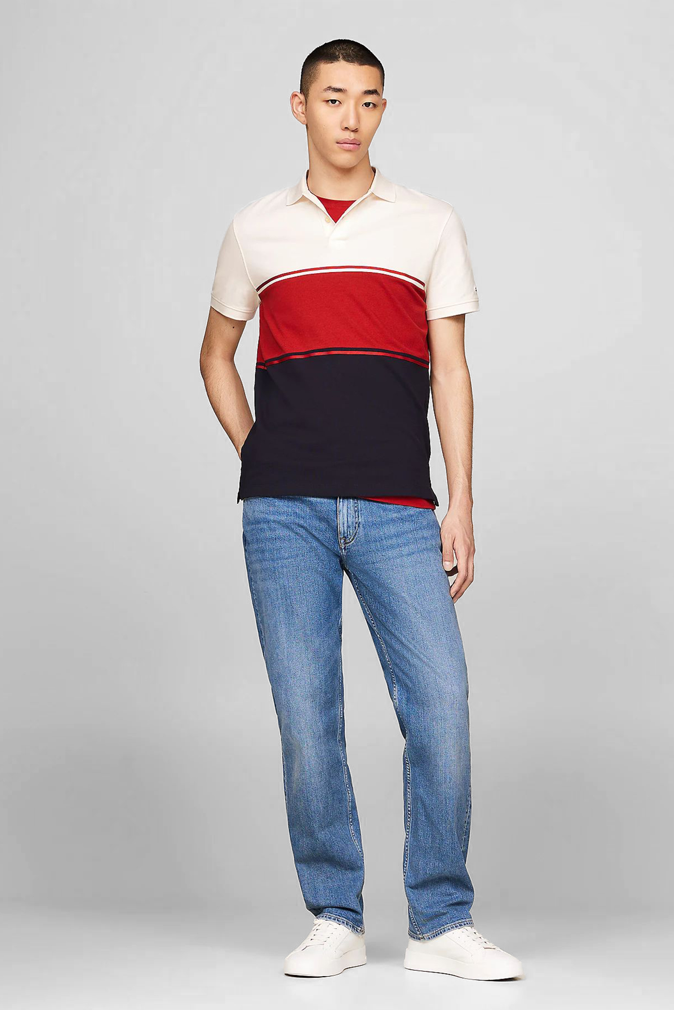 Поло COLORBLOCK REG POLO 2